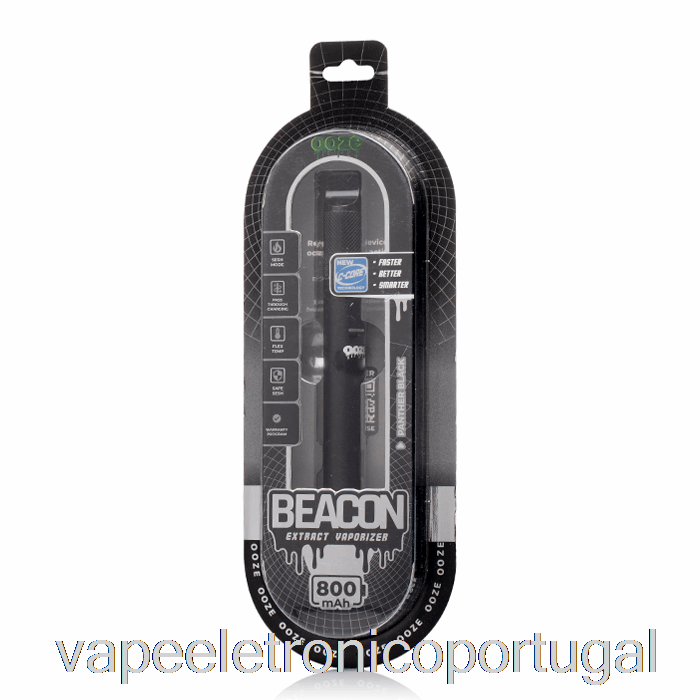 Vape Eletrônico Ooze Beacon Extract Vaporizador Pantera Preta